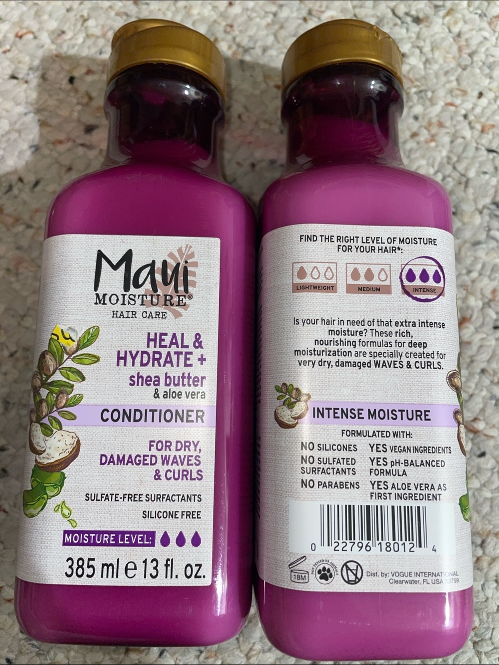 Maui Moisture Heal & Hydrate Shea Butter Conditioner — 2 bottles